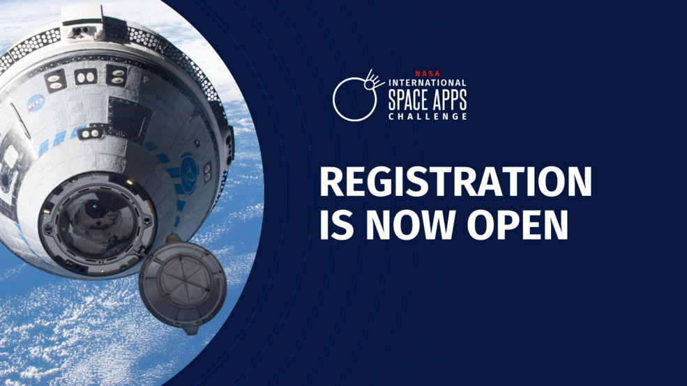 Register for NASA's Space Apps